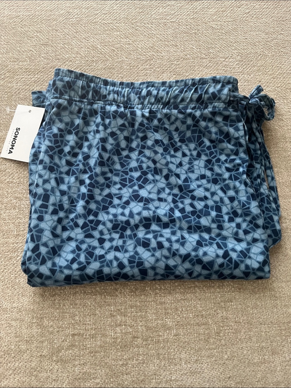 XL, Sonoma, Seriously Soft, Geometric Sleep Pants